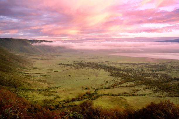 Dawn at ngorongoro